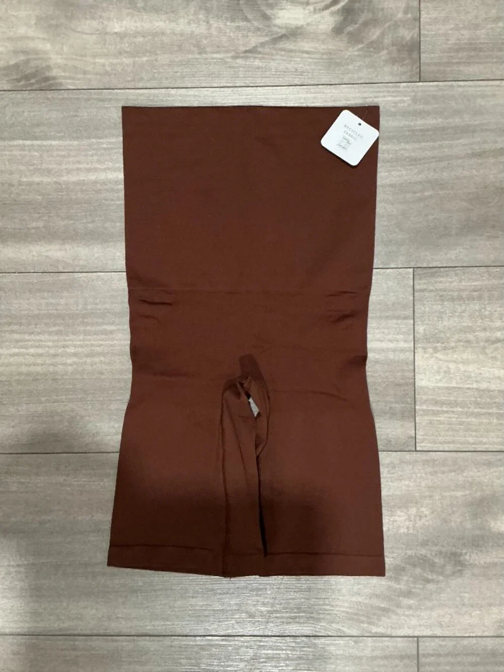 NWT Brown High Waisted Shaper Shorts with Butt Lift